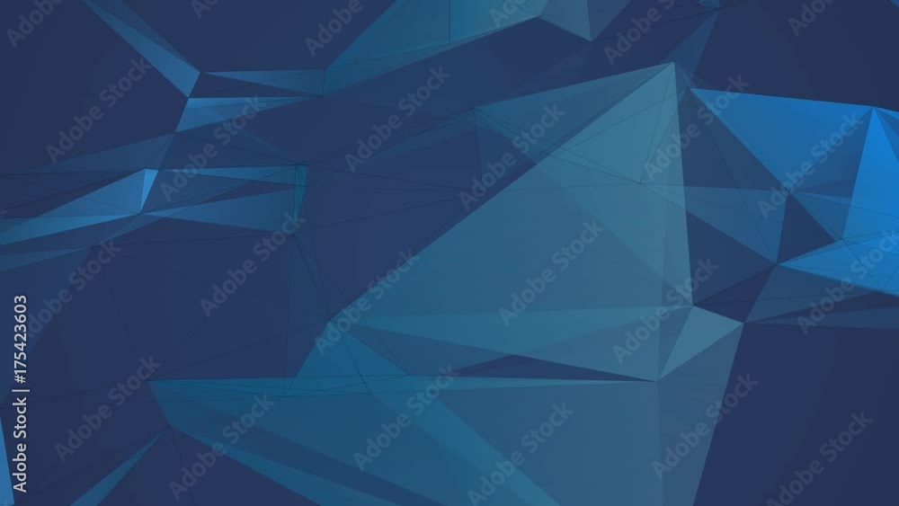 polygon cloud wave background