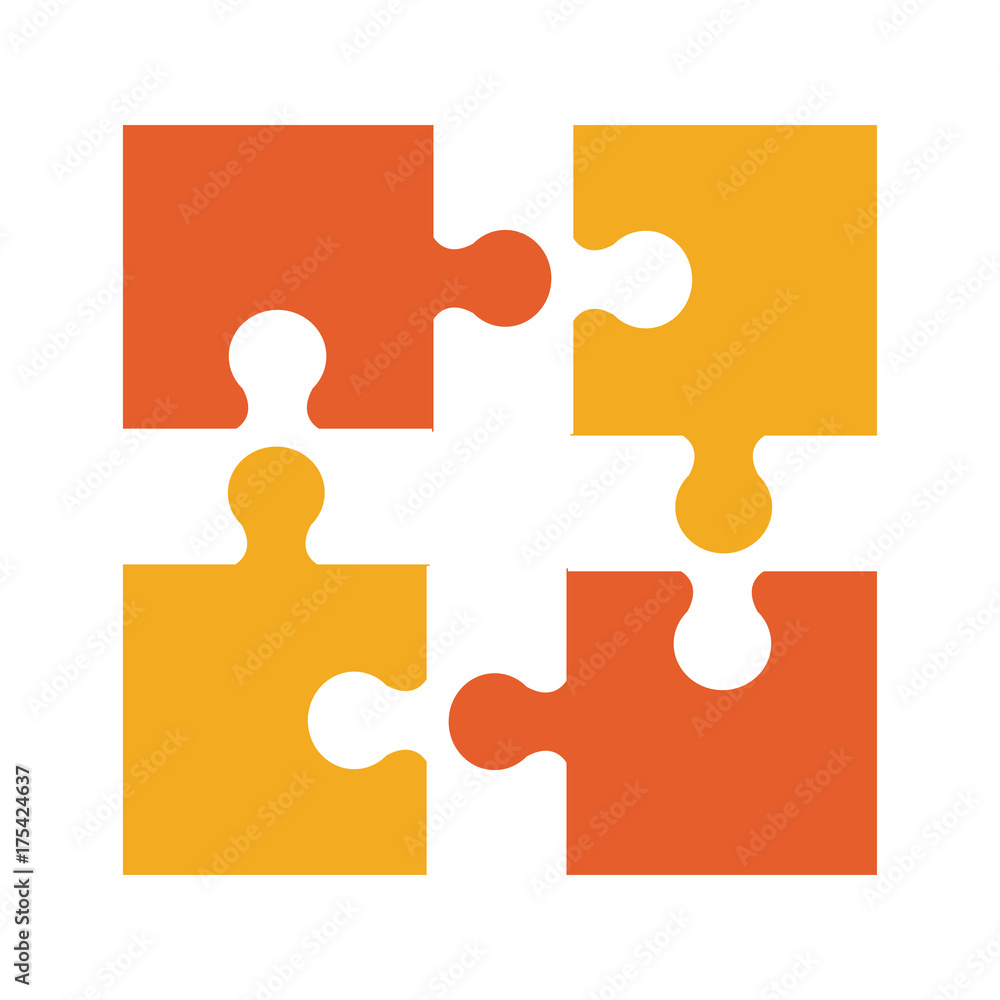 puzzle pieces separated icon image vector illustration design puzzle pieces separated icon image vector illustration design