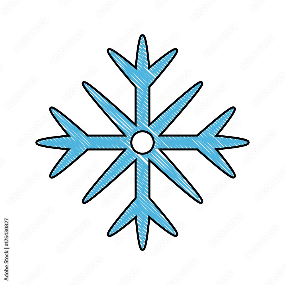 Snowflake winter symbol icon vector illustration graphic design Snowflake winter symbol icon vector illustration graphic design
