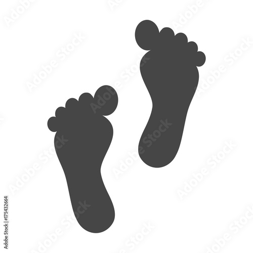 Two footprint 