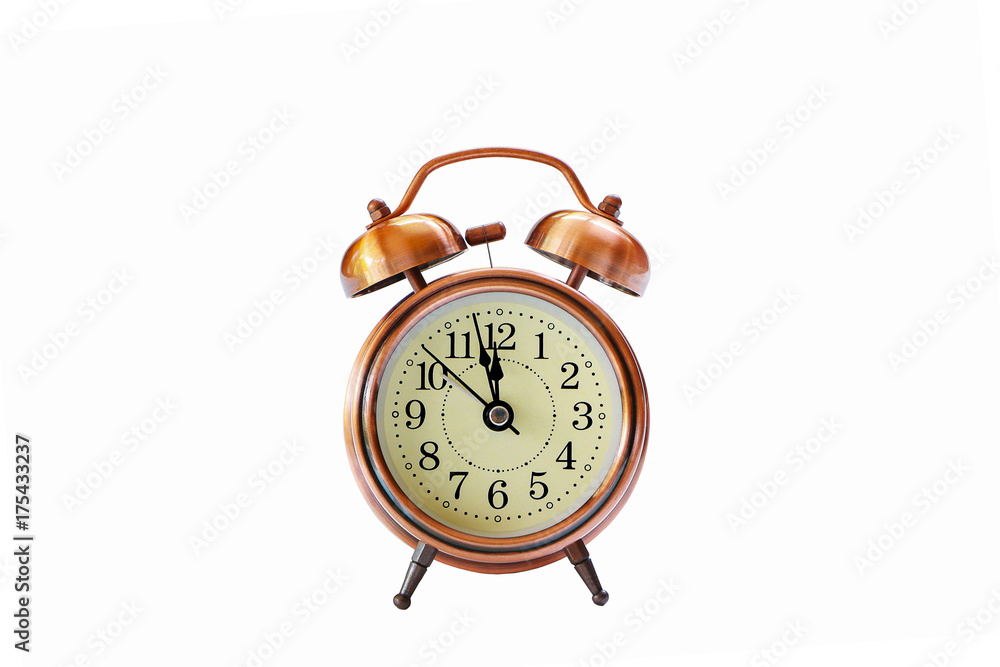 Retro alarm clock on isolated background in count down concept / clipping paths
Retro alarm clock on isolated background in count down concept / clipping paths