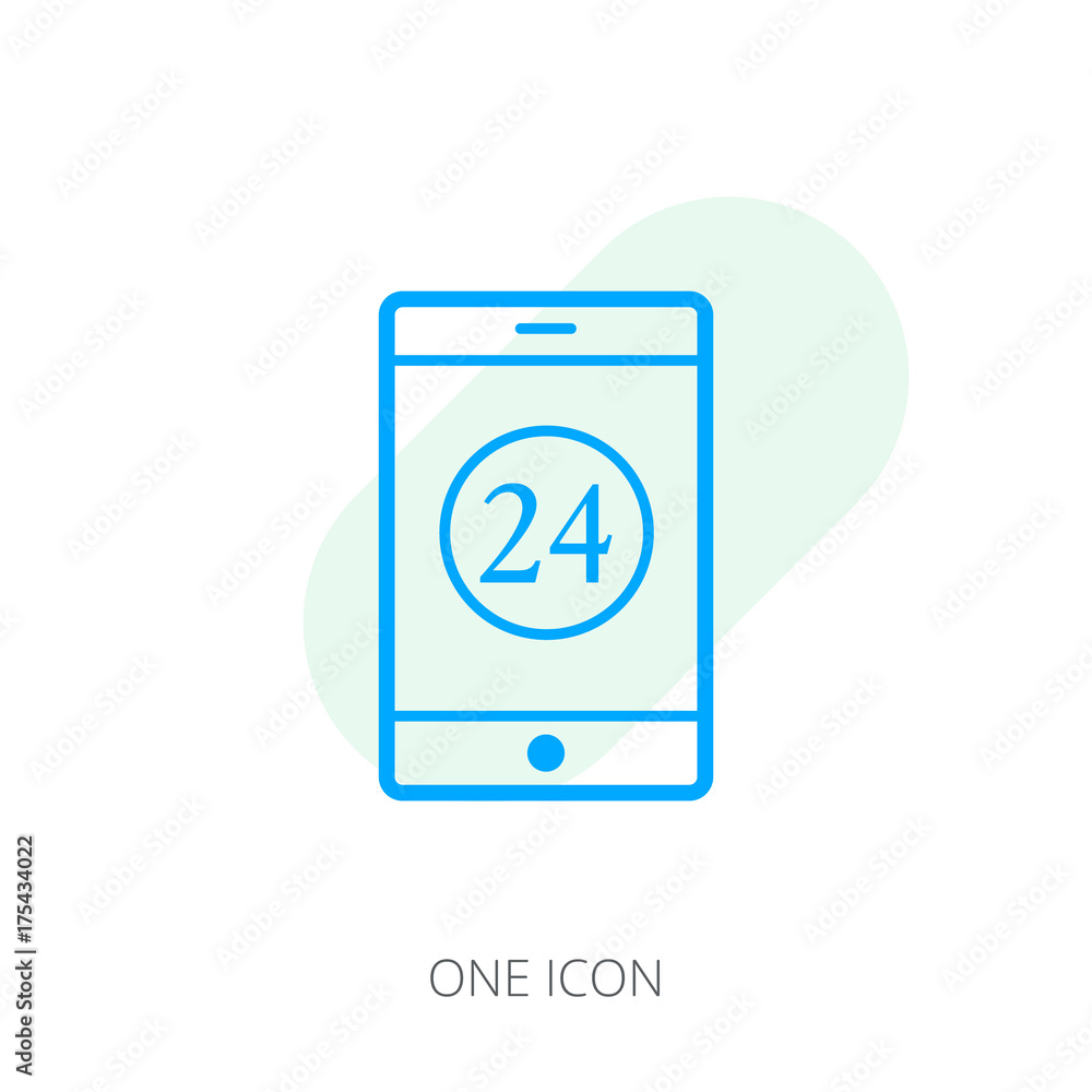 Mobile online icon Mobile online icon
