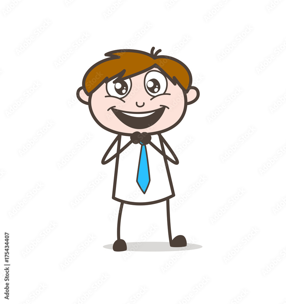 Excited Business Employee Face Expression Excited Business Employee Face Expression