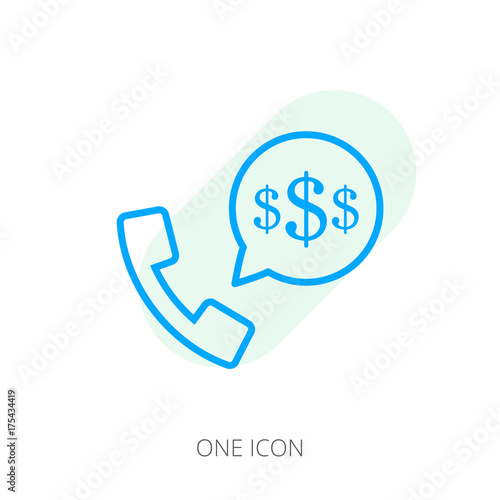 Business call icon