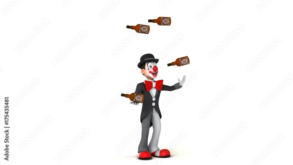 Fun clown - 3D Animation