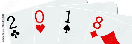 Cartes à jouer 2018