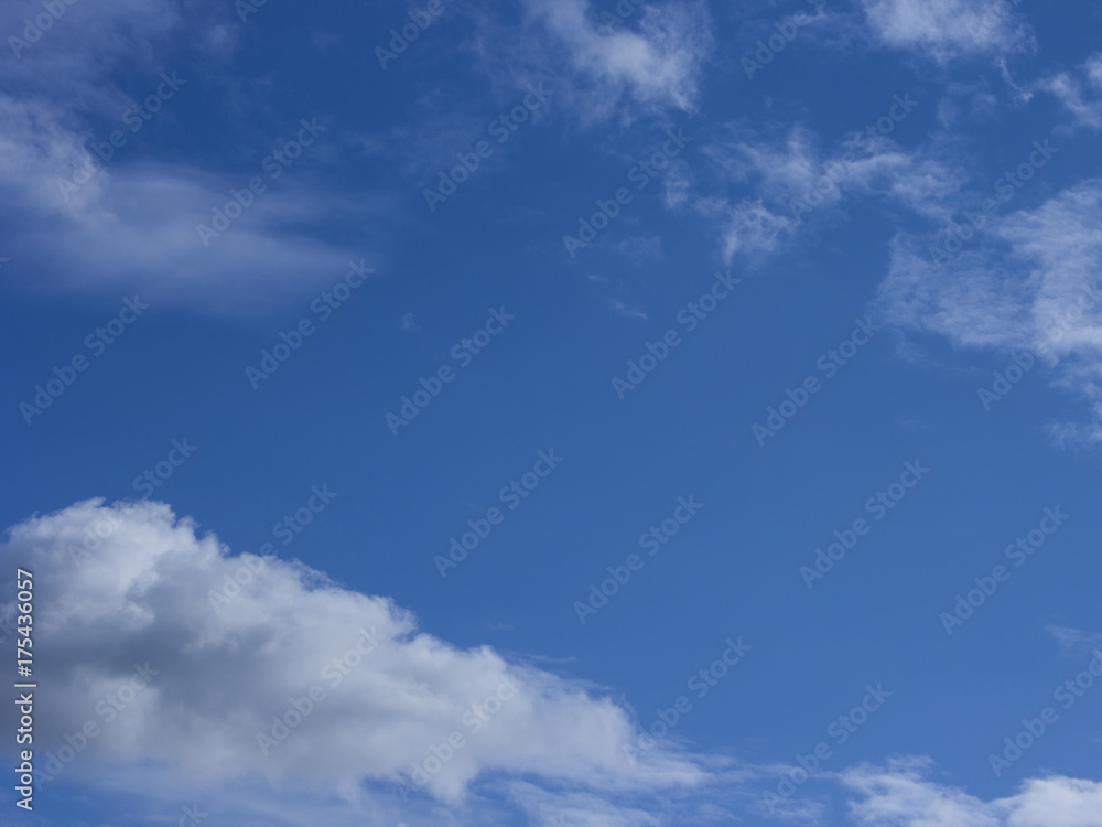 Fototapeta premium blue sky with clouds