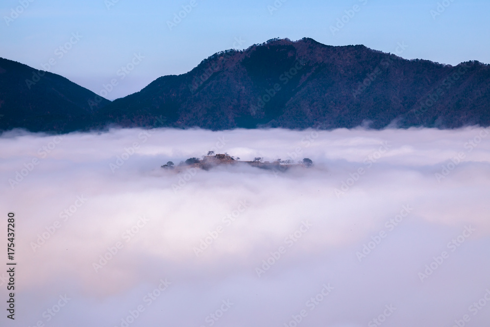 竹田城跡の雲海