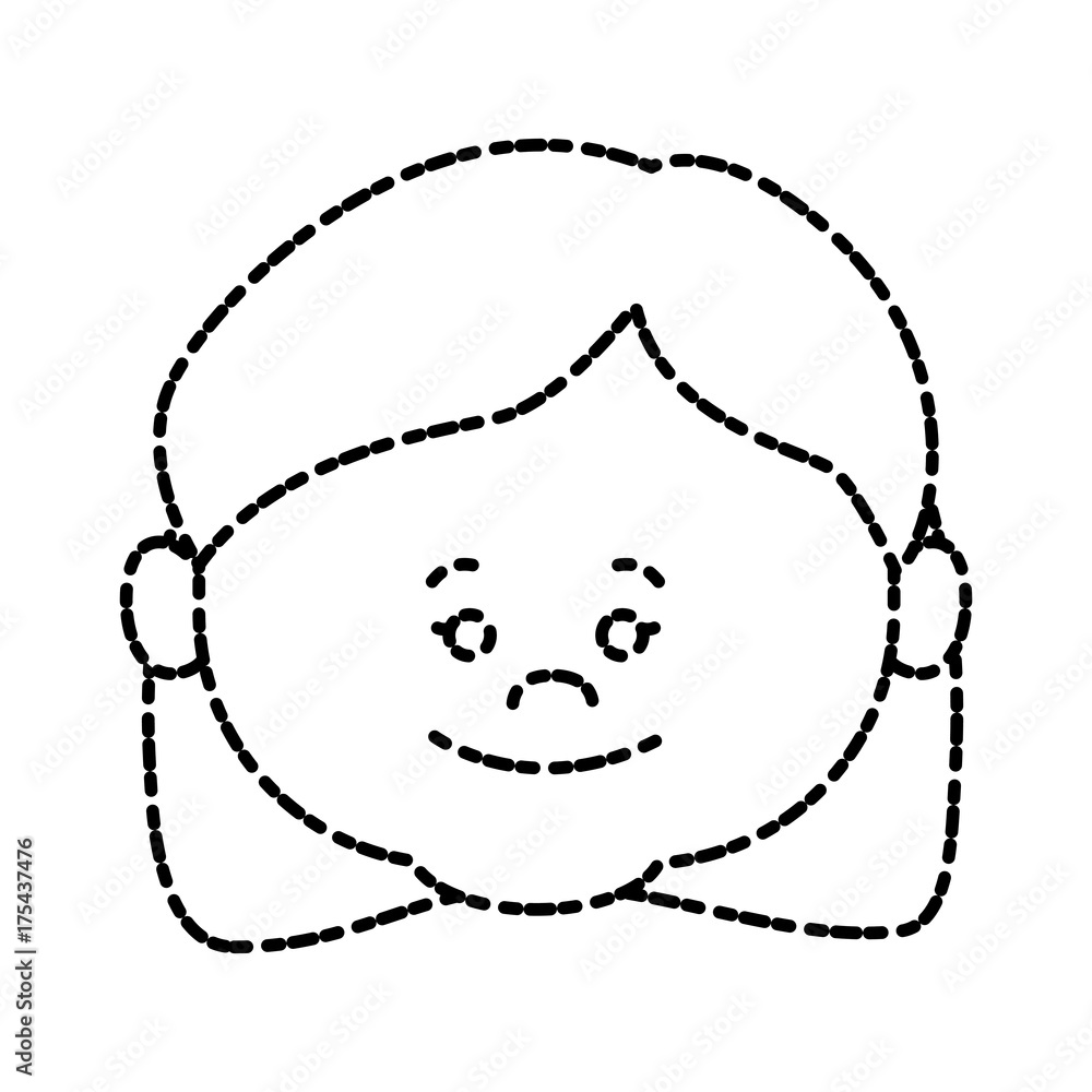 Cute grandmother cartoon icon vector illustration graphic design Cute grandmother cartoon icon vector illustration graphic design