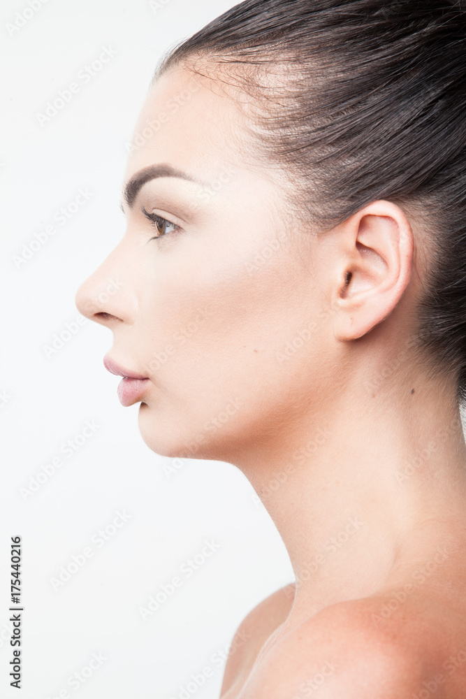 Adult woman with beautiful face. Snap photo shoot. Adult woman with beautiful face. Snap photo shoot.