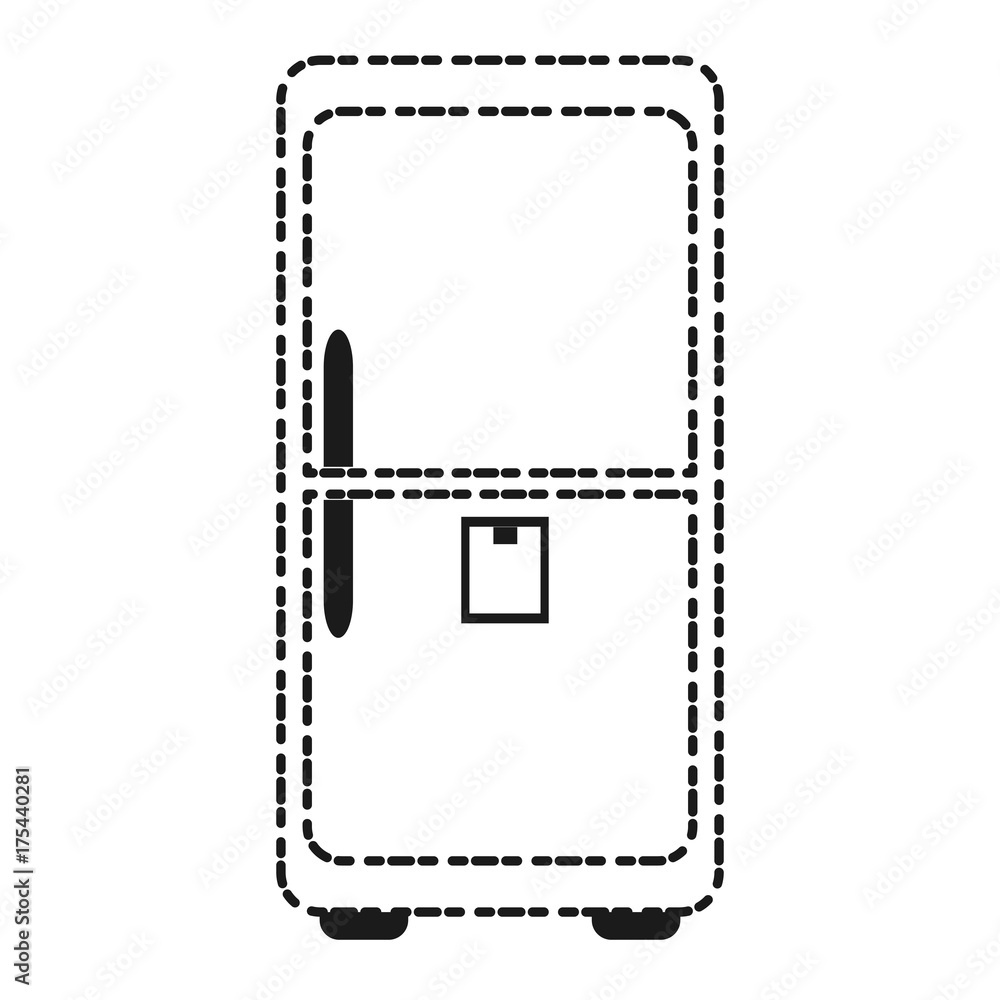 Fototapeta premium fridge icon image