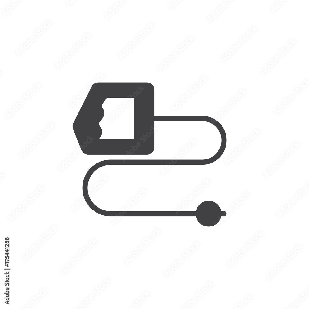 Pet leash icon vector, filled flat sign, solid pictogram isolated on white. Symbol, logo illustration. Pet leash icon vector, filled flat sign, solid pictogram isolated on white. Symbol, logo illustration.
