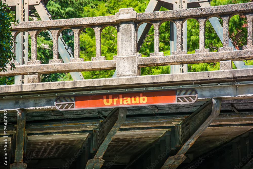 Schild 297 - Urlaub Schild 297 - Urlaub