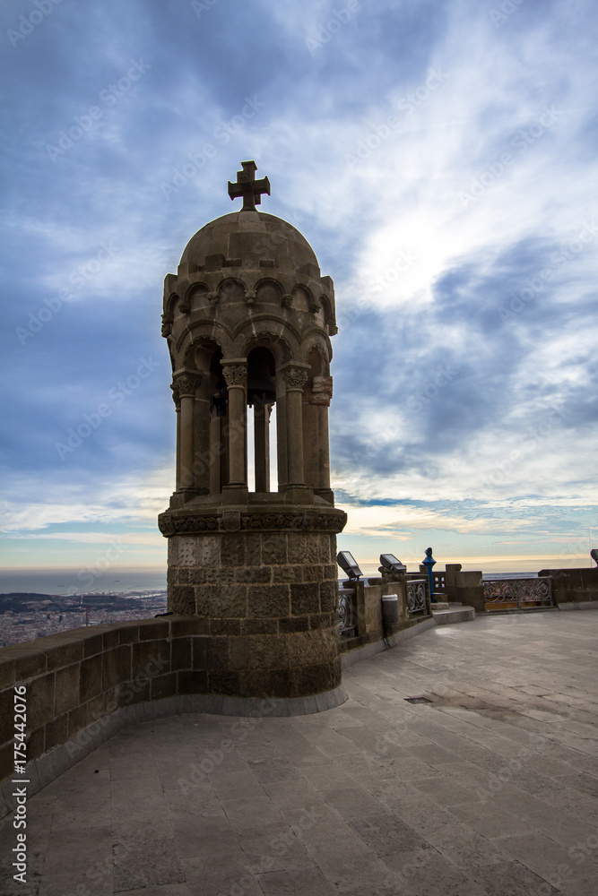 Fototapeta premium On the Tibidabo hill, Barcelona