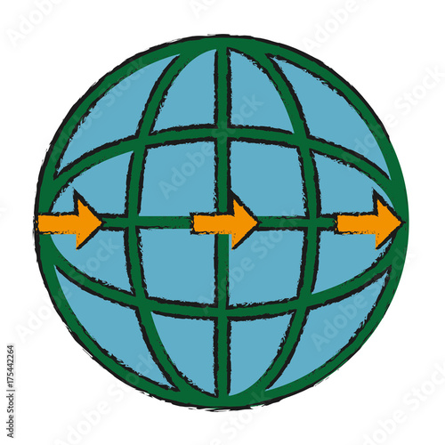 global sphere icon