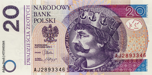 Polish banknotes, money