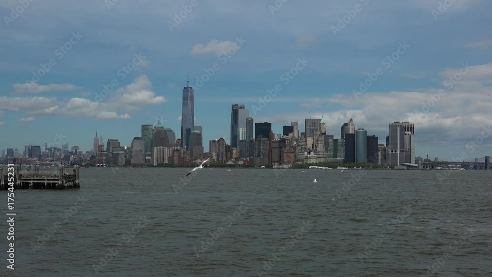 Panoramic view New York City