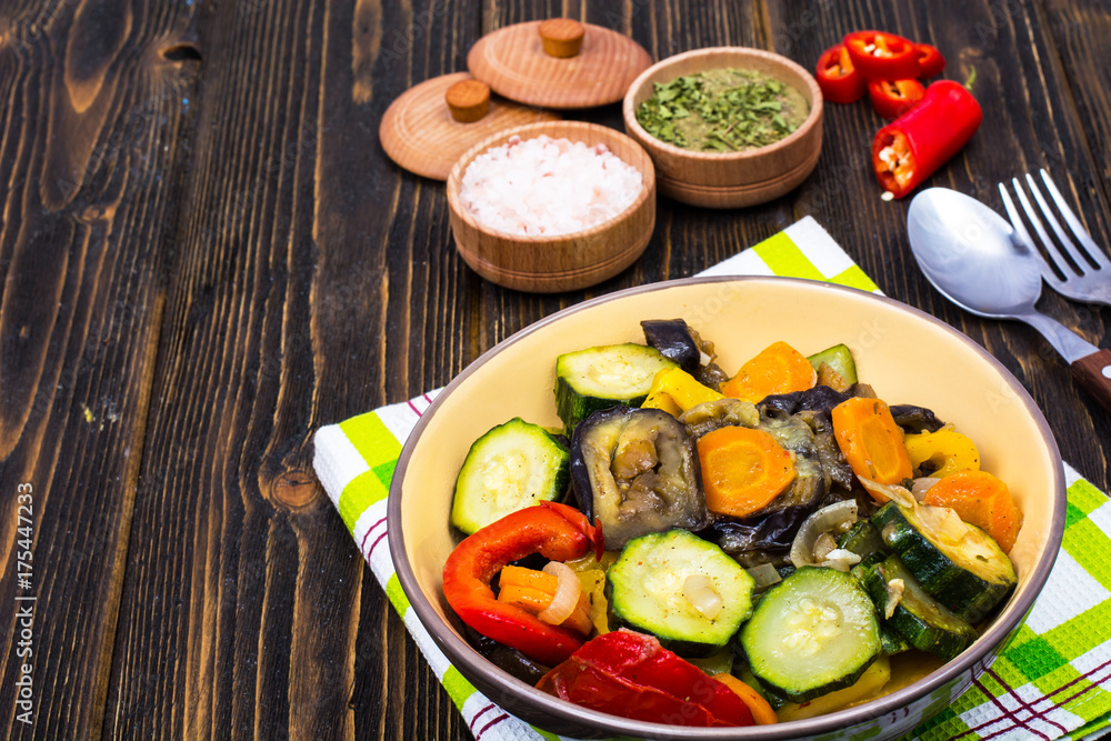 Vegetarian vegetable ragout Vegetarian vegetable ragout