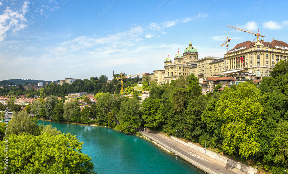 Obraz premium Federal palace of Switzerland in Bern