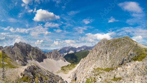 High mountain in Alps