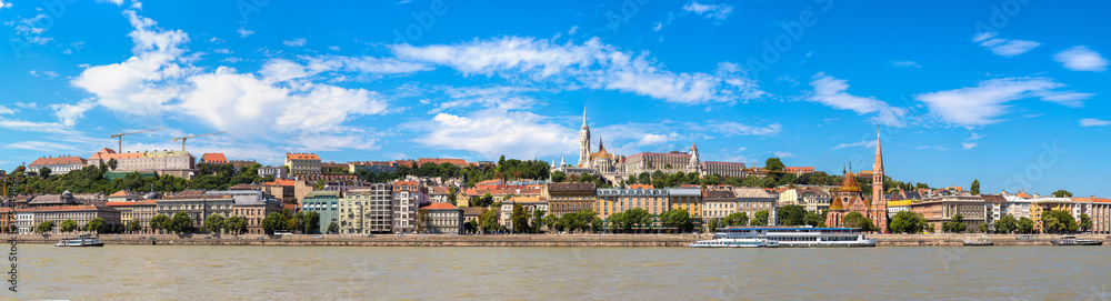 Budapest and river Danube Budapest and river Danube