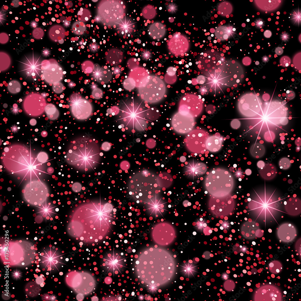 Festive Christmas and New Year bokeh background