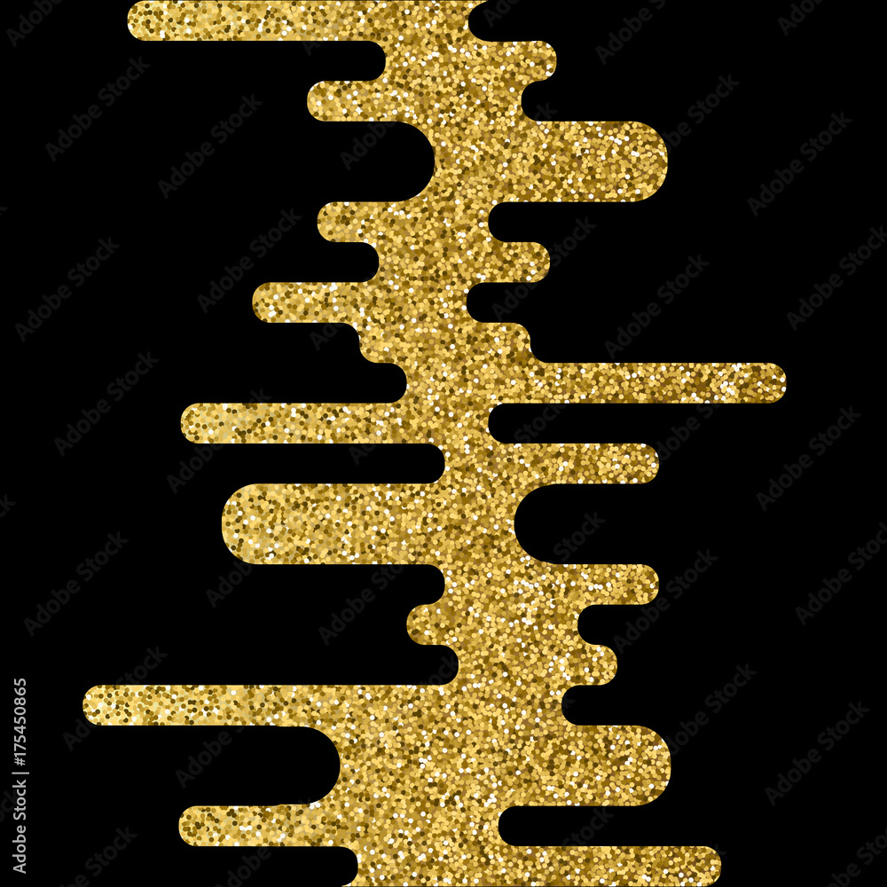 Vector gold glitter wave abstract background Vector gold glitter wave abstract background