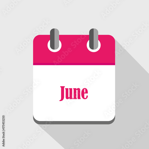 kalender icon june