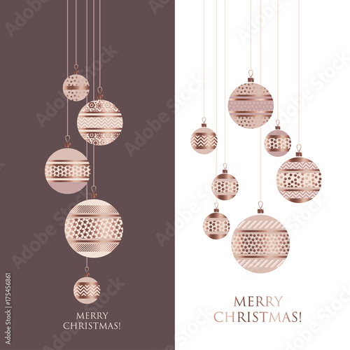 luxury style bauble ornament vector illustration. Xmas and new year fancy ornament motif for card, invitation, poster, header