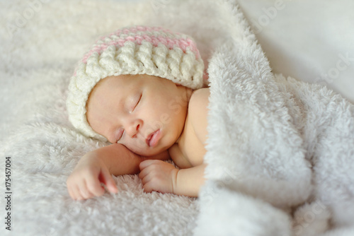 sweet sleeping newborn