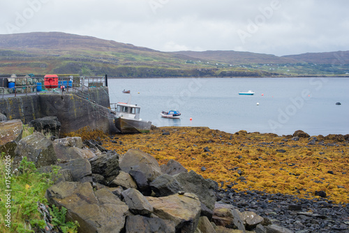 Harbour at Lower Milovaig, Isle of Skye photo