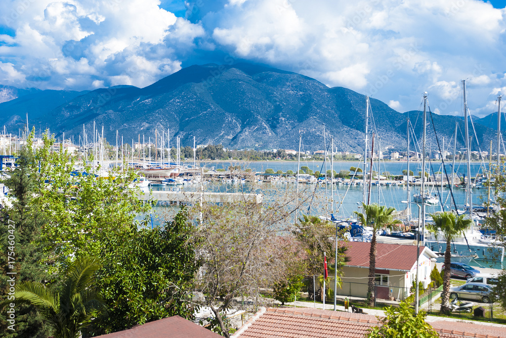 Naklejka premium The town of Finike,province of Antalya,. Turkey