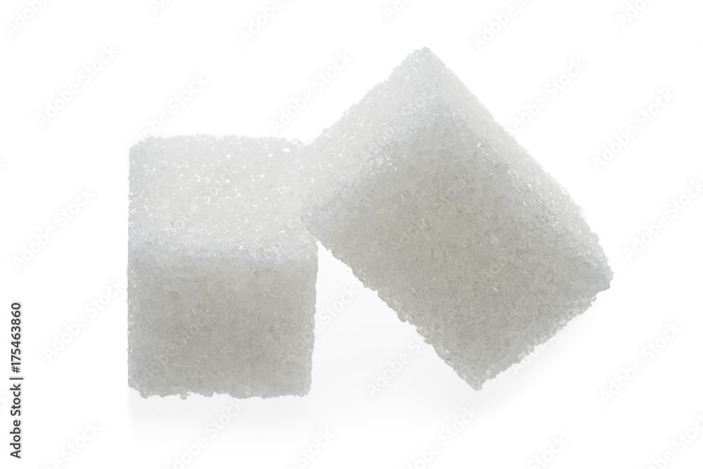 Sugar Cubes Isolated Sugar Cubes Isolated