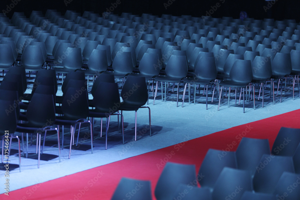 Naklejka premium Empty seat in conference hall