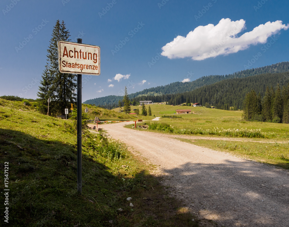 Achtung Staatsgreenze Achtung Staatsgreenze