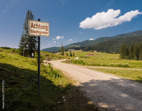 Achtung Staatsgreenze