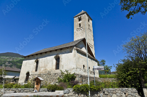 Südtirol- Impressionen, Mals im Vinschgau, Kirche St. Benedikt