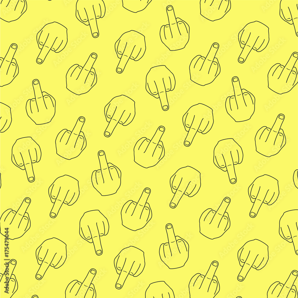 hand-drawing-middle-fingers-vector hand-drawing-middle-fingers-vector