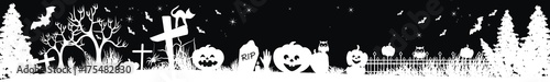 
    Happy Halloween in schwarz 