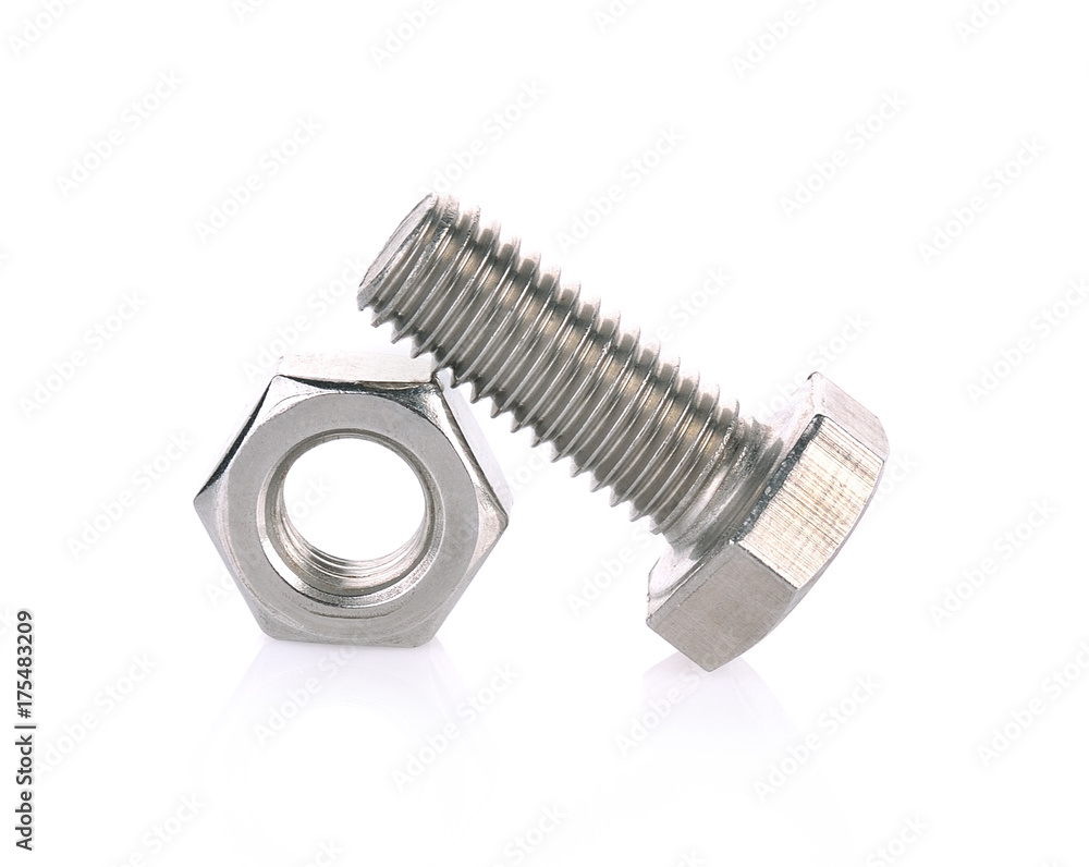 screw isolated on the white backgrounds screw isolated on the white backgrounds