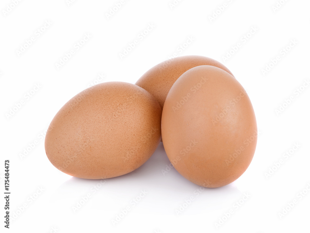 egg isolated on white background egg isolated on white background