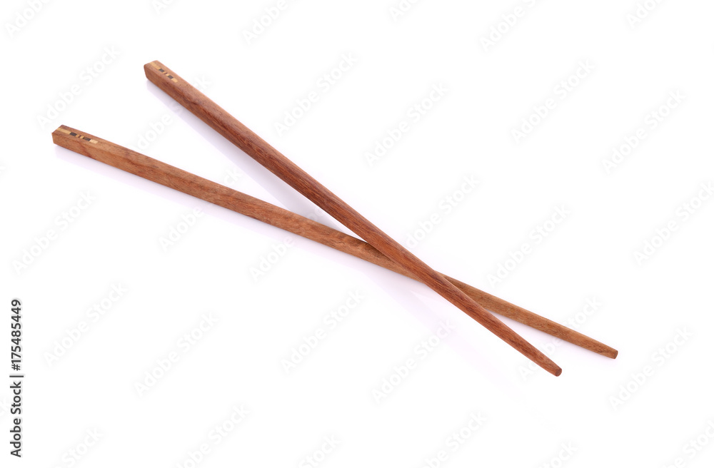 chopsticks isolated on white background. chopsticks isolated on white background.