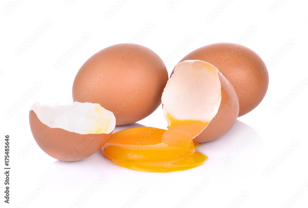 egg isolated on white background egg isolated on white background