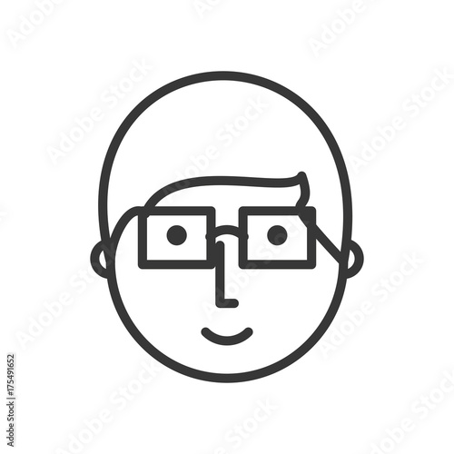 man vector illustration