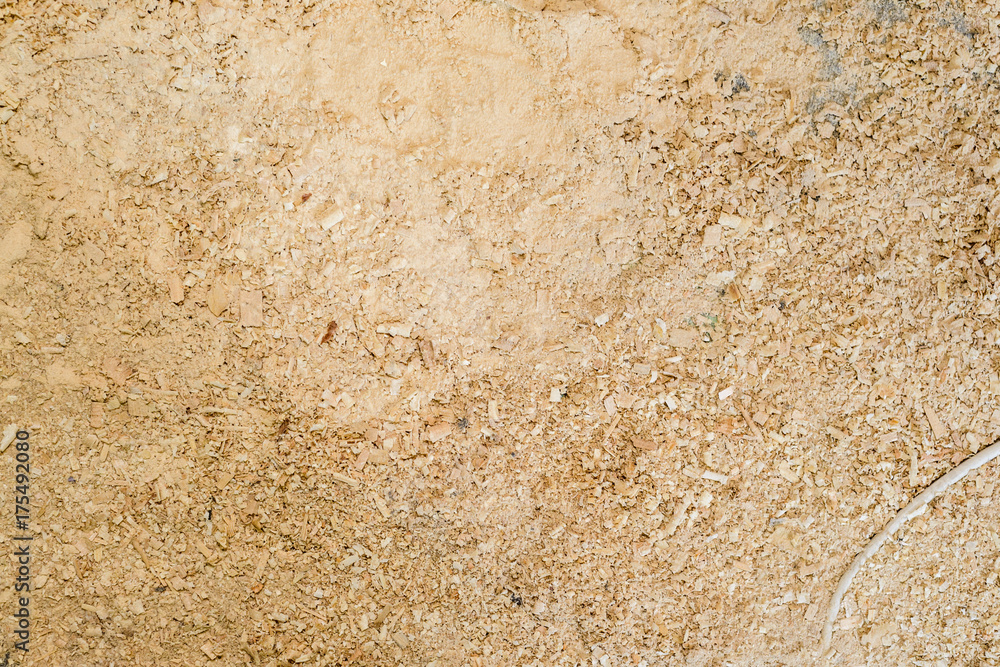 Texture from sawdust