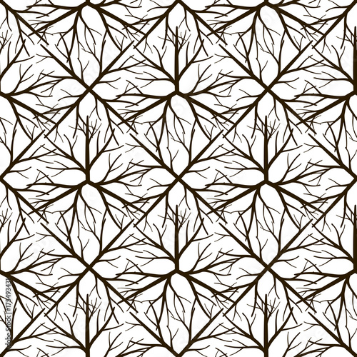 Abstract natural seamless pattern design