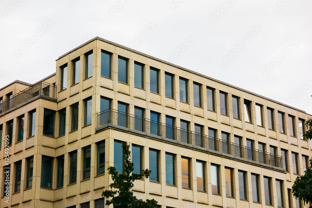 typical office building in berlin