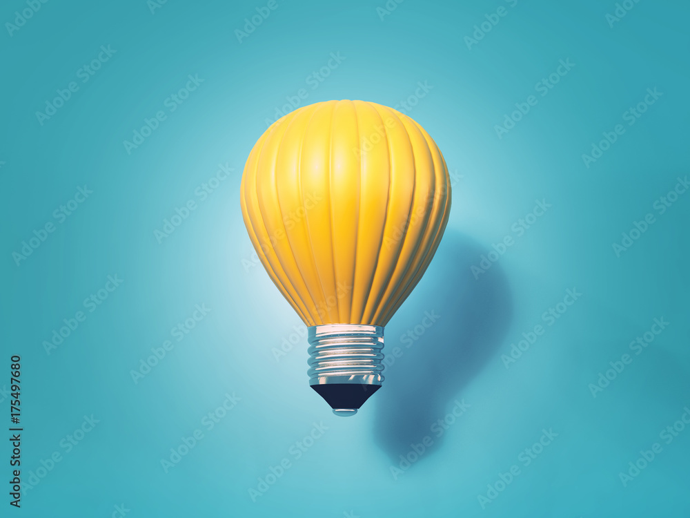 Obraz premium Hot air balloon energy