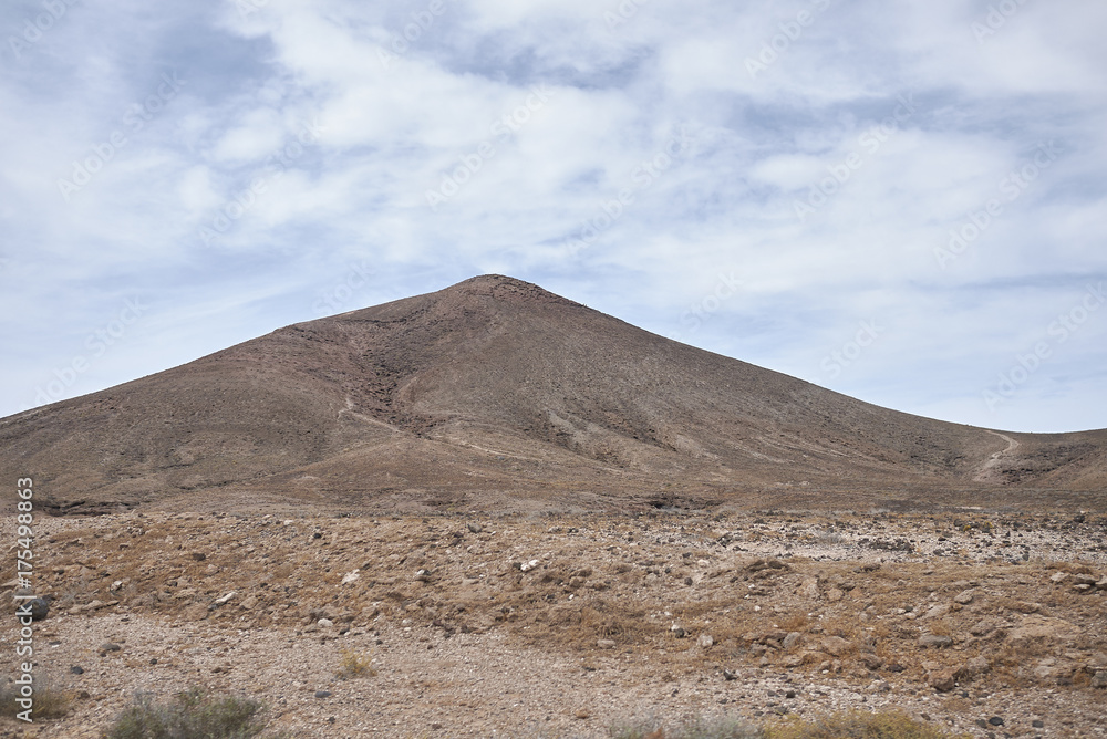 Lanzarote, Spain - August 20, 2015 : Lanzarote landscape