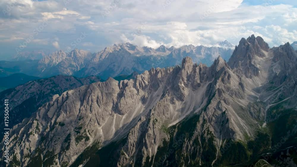 National Nature Park Tre Cime In the Dolomites Alps. Beautiful nature of Italy. National Nature Park Tre Cime In the Dolomites Alps. Beautiful nature of Italy.